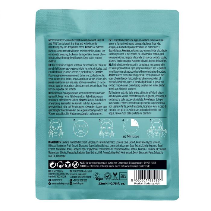 +maskology RETINOL Professional Sheet Mask