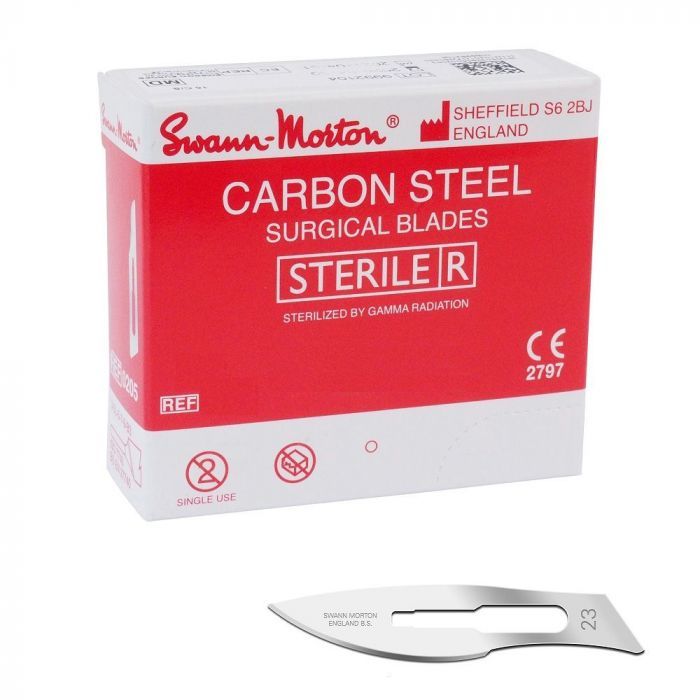 Swann Morton Pedicure mesjes - Steriel - nr. 23