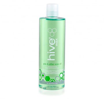 Fles Hive Pre & After Wax Oil coconut & lime 400 ml
