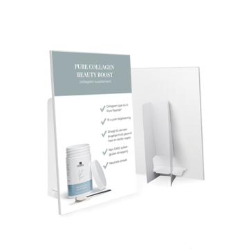 Pure Collagen Beauty Boost Poster op Foam Board 21 x 29 cm