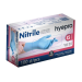 Nitril handschoenen ongepoederd - blauw - XS