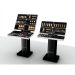 Metalen standaard voor displays