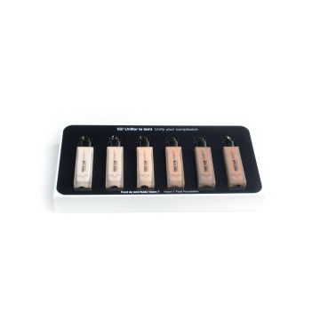Fluid Perfect Glow Foundation Grid - 6 Shades . Fluid Perfect Glow Foundation Grid - 6 Shades .