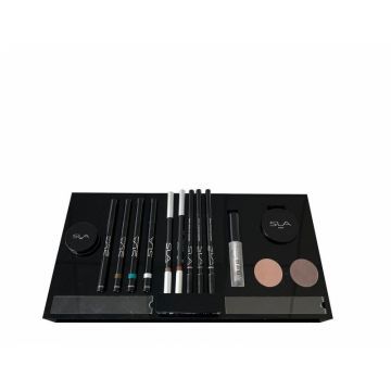 Mascara, Eyeliner & Pencils Grid - met testers Mascara, Eyeliner & Pencils Grid - met testers