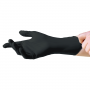 Nitril onderzoeks handschoenen zwart ongepoederd maat S thumbnail