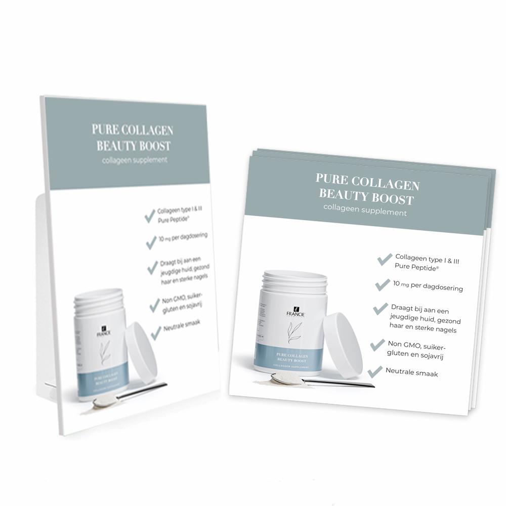 Promotiemateriaal Pure Collagen Beauty Boost