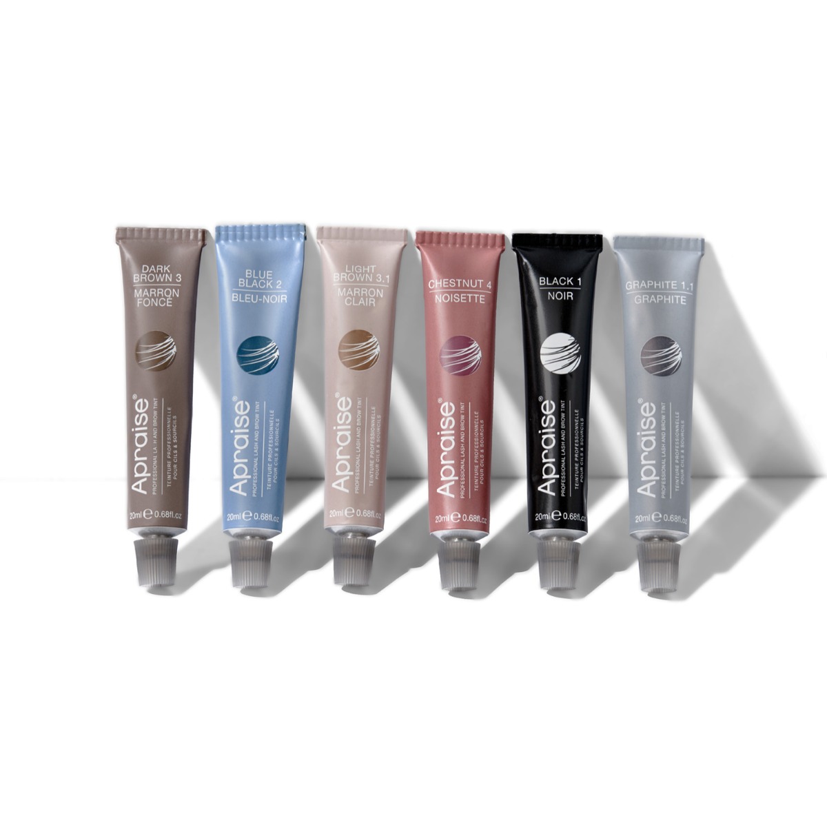 Apraise wenkbrauw- en wimperverf assortiment